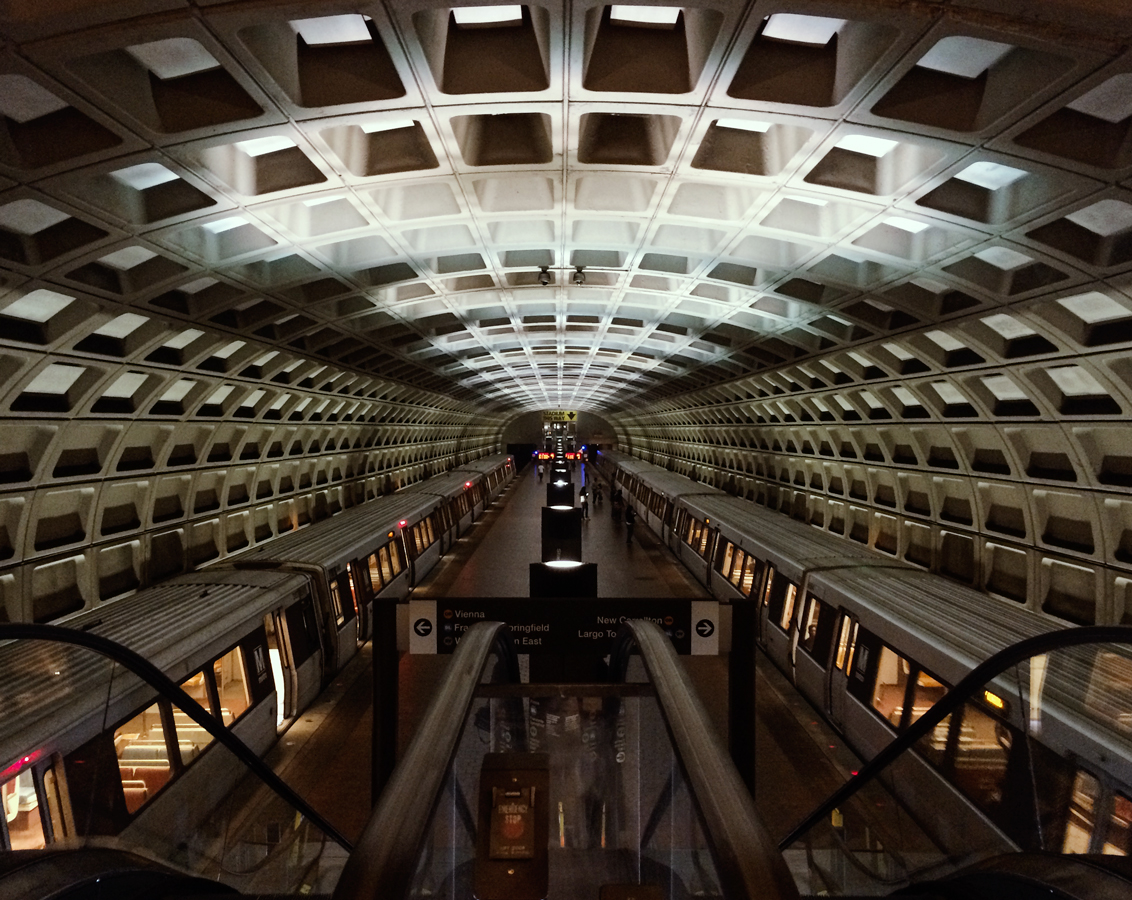 Subway station Washington D.C.